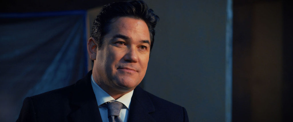 Dean Cain on Set of the Film 'Override''